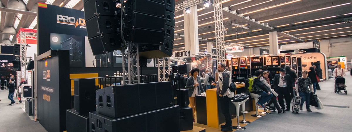 Pro DG Systems auf der prolight + sound in Frankfurt